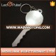 LED Pulse wholesale easy found key shape ABS material motion activated blink flashing mini led keychain