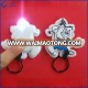 2014 New PVC Led Key Chain Led Flashlight Led Torch OEM