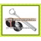 5mw/1mw laser torch keychain with mini led flashlight